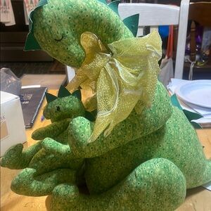 🖤Handmade Mother and Baby Dragon Plush Decor🖤